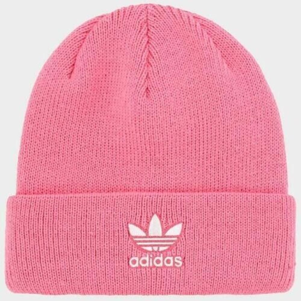 adidas Kids Pink Trefoil Beanie